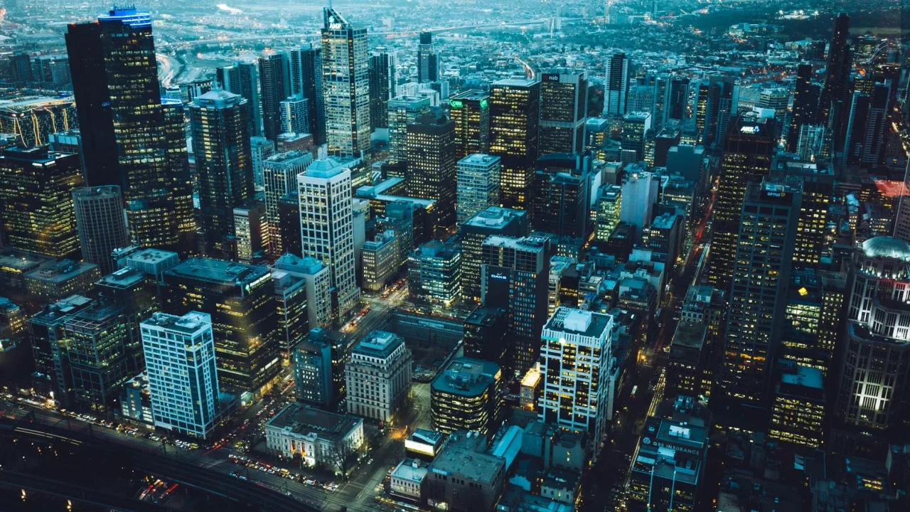 Business Website City Skyline