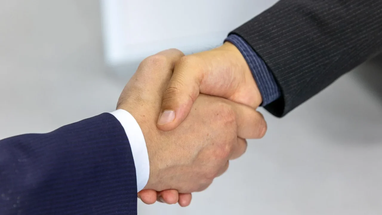 Professional Business Handshake